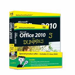 Office 2010 for Dummies, Book + DVD Bundle