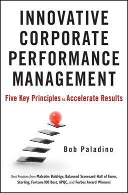 Innovative Corporate Performance Management Five Key Principles to Accelerate Results  9780470627730 Front Cover