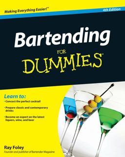 Bartending for Dummies 4th 9780470633120 Front Cover