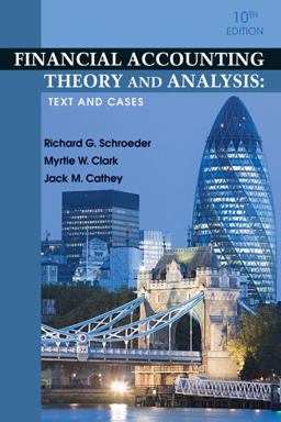Financial Accounting Theory and Analysis Text and Cases 10th 9780470646281 Front Cover