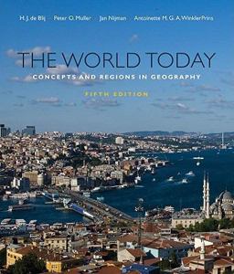 World Today Concepts and Regions in Geography 5th 9780470646380 Front Cover