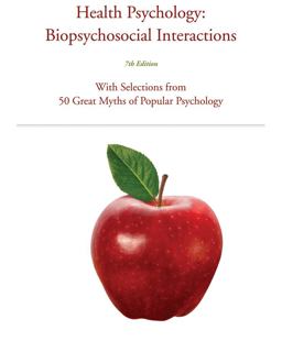 Health Psychology Biopsychosocial Interactions 7th 9780470646984 Front Cover