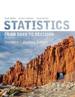 Watkins Statistics Preview, 2nd Edition Watkins Statistics Preview, 2nd Edition