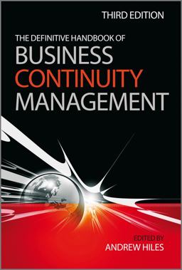 Definitive Handbook of Business Continuity Management 3rd 9780470670149 Front Cover