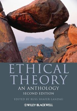 Ethical Theory An Anthology 2nd 9780470671603 Front Cover