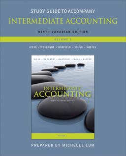 Study Guide to accompany Intermediate Accounting