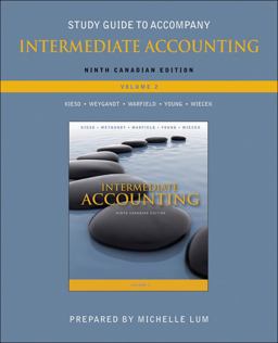 Study Guide to Accompany Intermediate Accounting