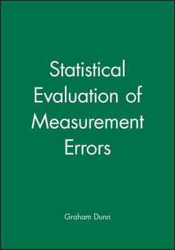 Statistical Evaluation of Measurement Errors