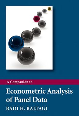 Companion to Econometric Analysis of Panel Data 4th 9780470744031 Front Cover