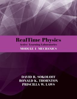 RealTime Physics: Active Learning Laboratories, Module 1 Mechanics 3rd 9780470768921 Front Cover
