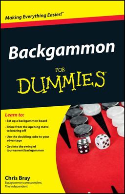 Backgammon for Dummies  9780470770856 Front Cover