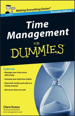 Time Management for Dummies - UK  9780470777657 Front Cover