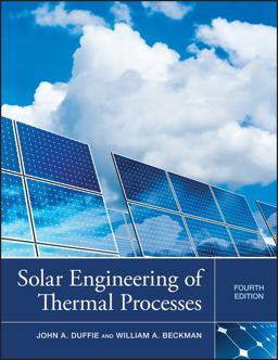 Solar Engineering of Thermal Processes 4th 9780470873663 Front Cover