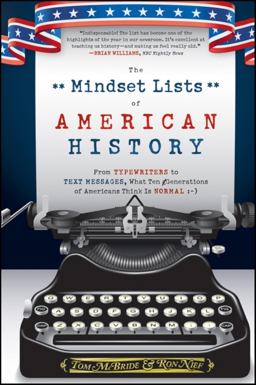 Mindset Lists of American History From Typewriters to Text Messages, What Ten Generations of Americans Think Is Normal  9780470876237 Front Cover