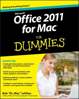 Office 2011 for Mac for Dummies  9780470878699 Front Cover