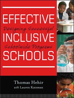Effective Inclusive Schools Designing Successful Schoolwide Programs  9780470880142 Front Cover
