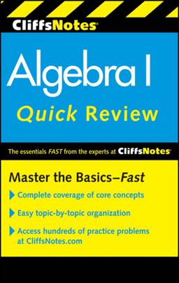 CliffsNotes Algebra I