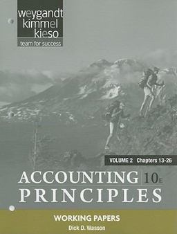 Accounting Principles - Chapters 13-26