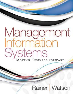Management Information Systems Moving Business Forward  9780470889190 Front Cover