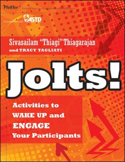 Jolts! Activities to Wake up and Engage Your Participants  9780470900031 Front Cover