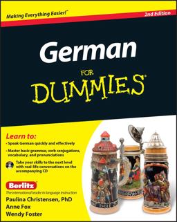 German for Dummies, (with CD) 2nd 9780470901014 Front Cover