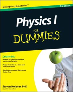 Physics I for Dummiesï¿½ 2nd 9780470903247 Front Cover