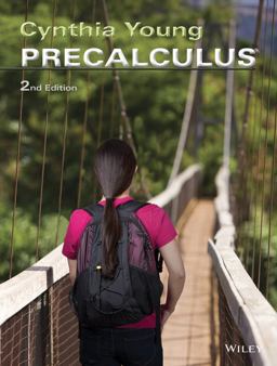 Precalculus 2nd 9780470904138 Front Cover