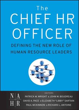 Chief HR Officer Defining the New Role of Human Resource Leaders  9780470905340 Front Cover