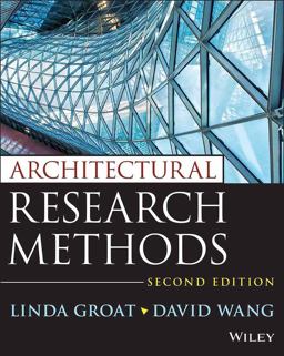 Architectural Research Methods 2nd 9780470908556 Front Cover