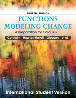 Functions Modeling Change