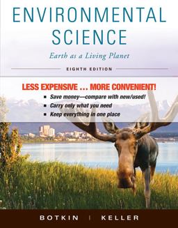 Environmental Science Earth As a Living Planet 8th 2011 9780470917817 Front Cover