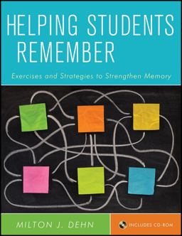 Helping Students Remember, Includes CD-ROM Exercises and Strategies to Strengthen Memory  9780470919972 Front Cover