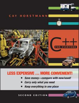 C++ for Everyone 2nd 9780470920923 Front Cover