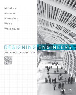 Designing Engineers An Introductory Text  9780470939499 Front Cover