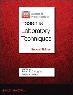 Current Protocols Essential Laboratory Techniques 2nd 9780470942413 Front Cover