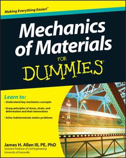 Mechanics of Materials for Dummies  9780470942734 Front Cover
