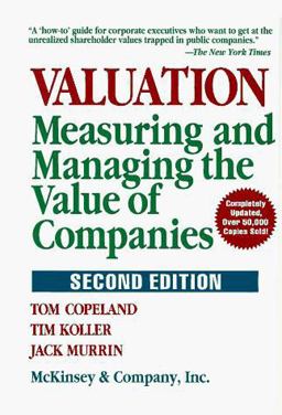 Valuation Measuring and Managing the Value of Companies 2nd 9780471009931 Front Cover