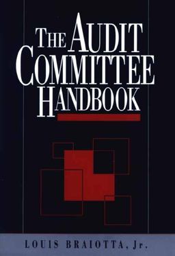 Audit Committee Handbook 2nd 9780471010289 Front Cover