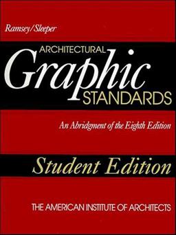 Architectural Graphic Standards 8th 9780471012849 Front Cover
