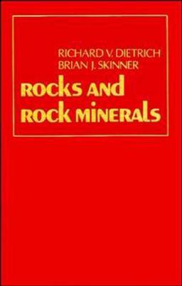 Rocks and Rock Minerals 1st 9780471029342 Front Cover