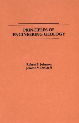 Principles of Engineering Geology 99th 9780471034360 Front Cover