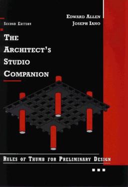 Architect's Studio Companion Rules of Thumb for Preliminary Design 2nd 9780471040699 Front Cover