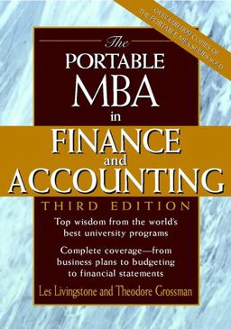 Portable MBA in Finance and Accounting 3rd 9780471061854 Front Cover