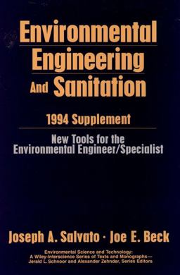 Environmental Engineering and Sanitation 1994 Environmental Engineering and Sanitation 1994