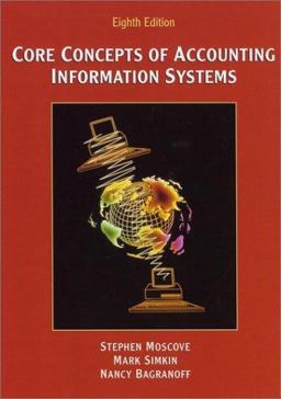 Core Concepts of Accounting Information Systems 8th 9780471072904 Front Cover