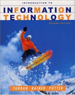 Introduction to Information Technology 2nd 9780471073802 Front Cover