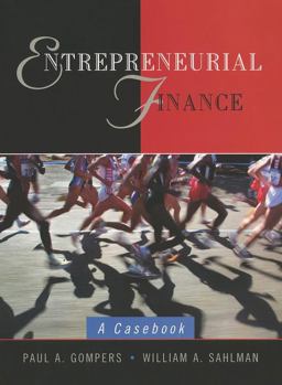 Entrepreneurial Finance A Casebook 1st 9780471080664 Front Cover