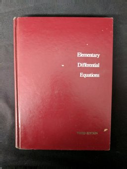 Elementary Differential Equations