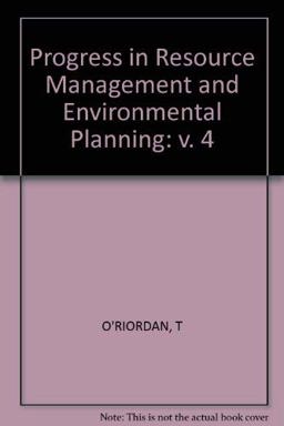 Progress in Resource Management and Environmental Planning