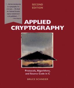 Applied Cryptography Protocols, Algorithms, and Source Code in C 2nd 9780471117094 Front Cover